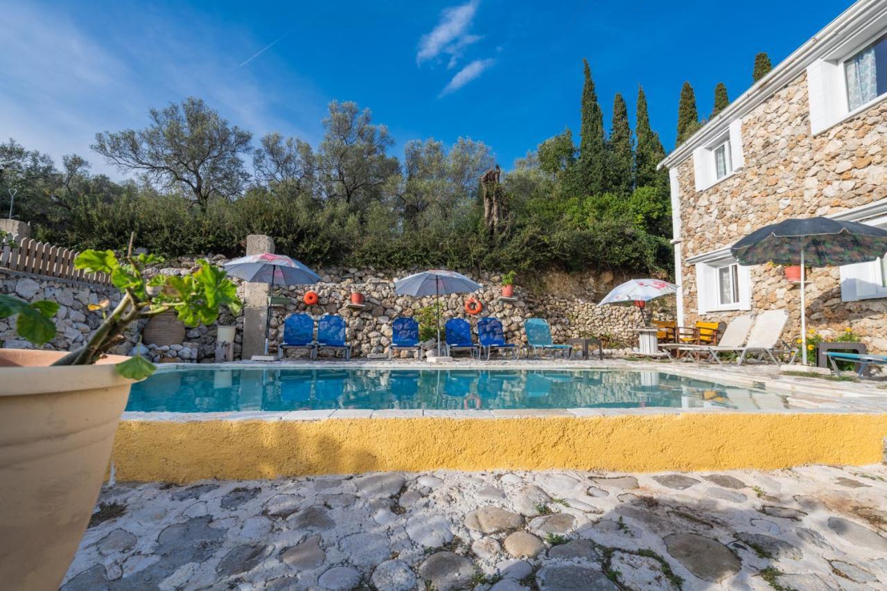 Stelios Stone House Sinarades Βίλα Κουραμάδες Εξωτερικό φωτογραφία