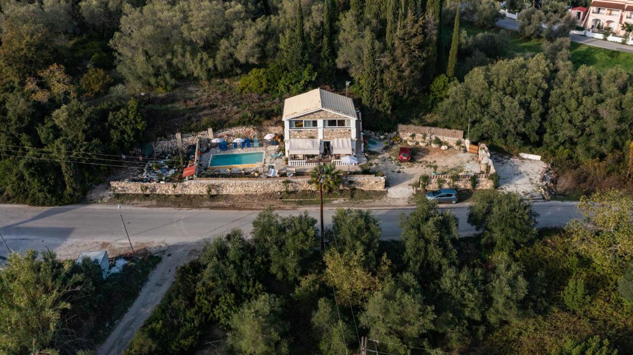 Stelios Stone House Sinarades Βίλα Κουραμάδες Εξωτερικό φωτογραφία