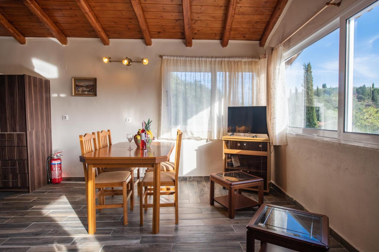 Stelios Stone House Sinarades Βίλα Κουραμάδες Εξωτερικό φωτογραφία